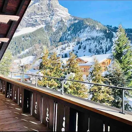 Unique Penthouse With Gallery And Mountain View * Кандерштег