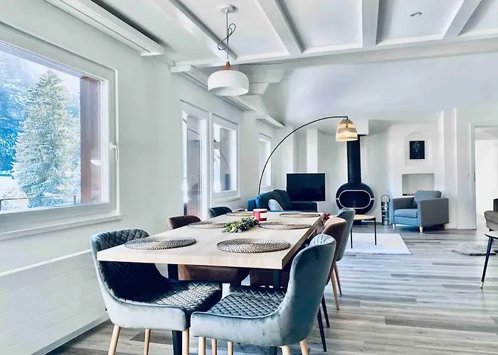 Unique Penthouse With Gallery&mountain View * Kandersteg