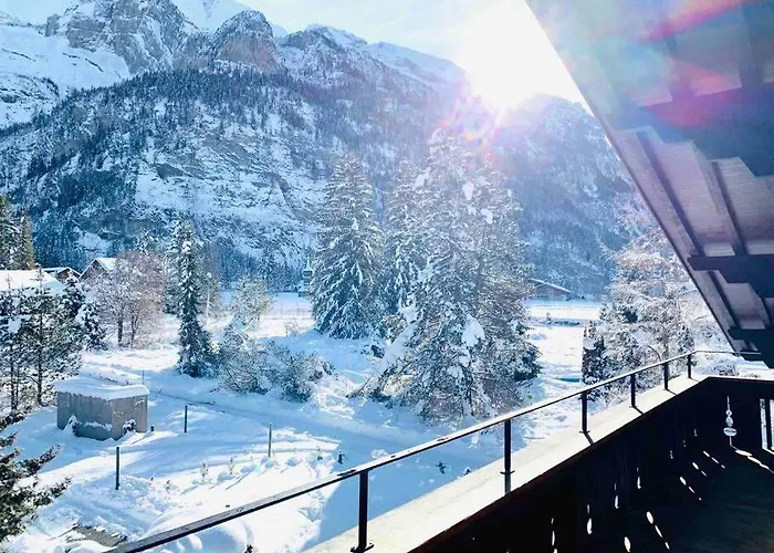 Appartement Unique Penthouse With Gallery&mountain View Kandersteg