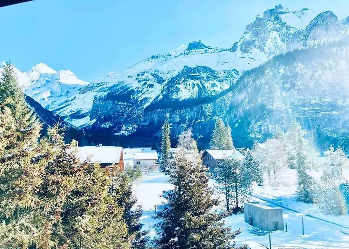 Appartement Unique Penthouse With Gallery&mountain View Kandersteg