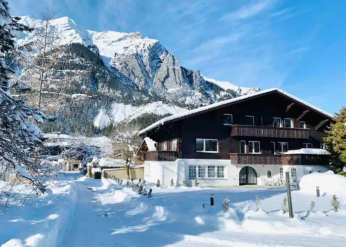 Lejlighed Unique Penthouse With Gallery And Mountain View Kandersteg