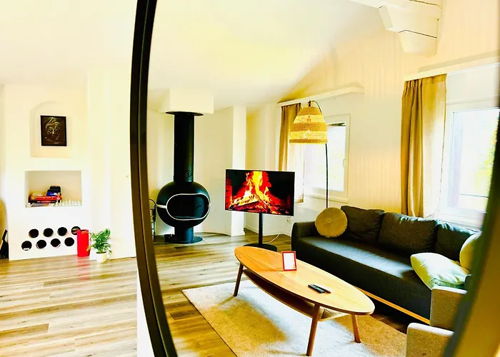 Unique Penthouse With Gallery And Mountain View Lejlighed