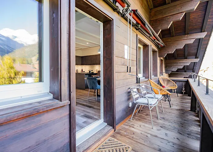 Unique Penthouse With Gallery And Mountain View Lejlighed Kandersteg